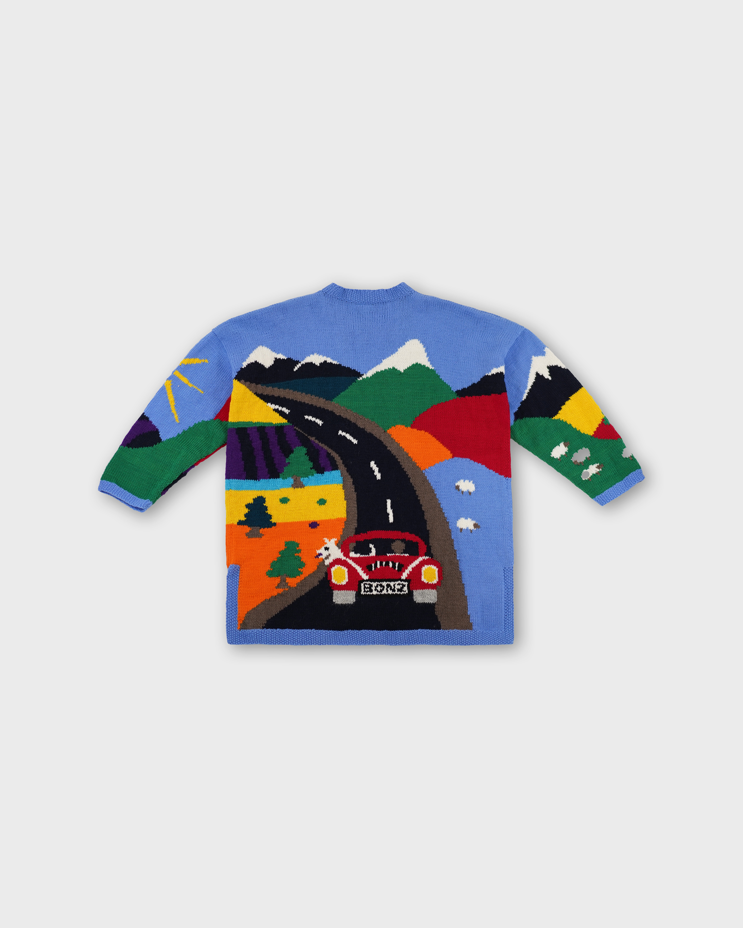 Country Drive Sweater (Hand Knitted)