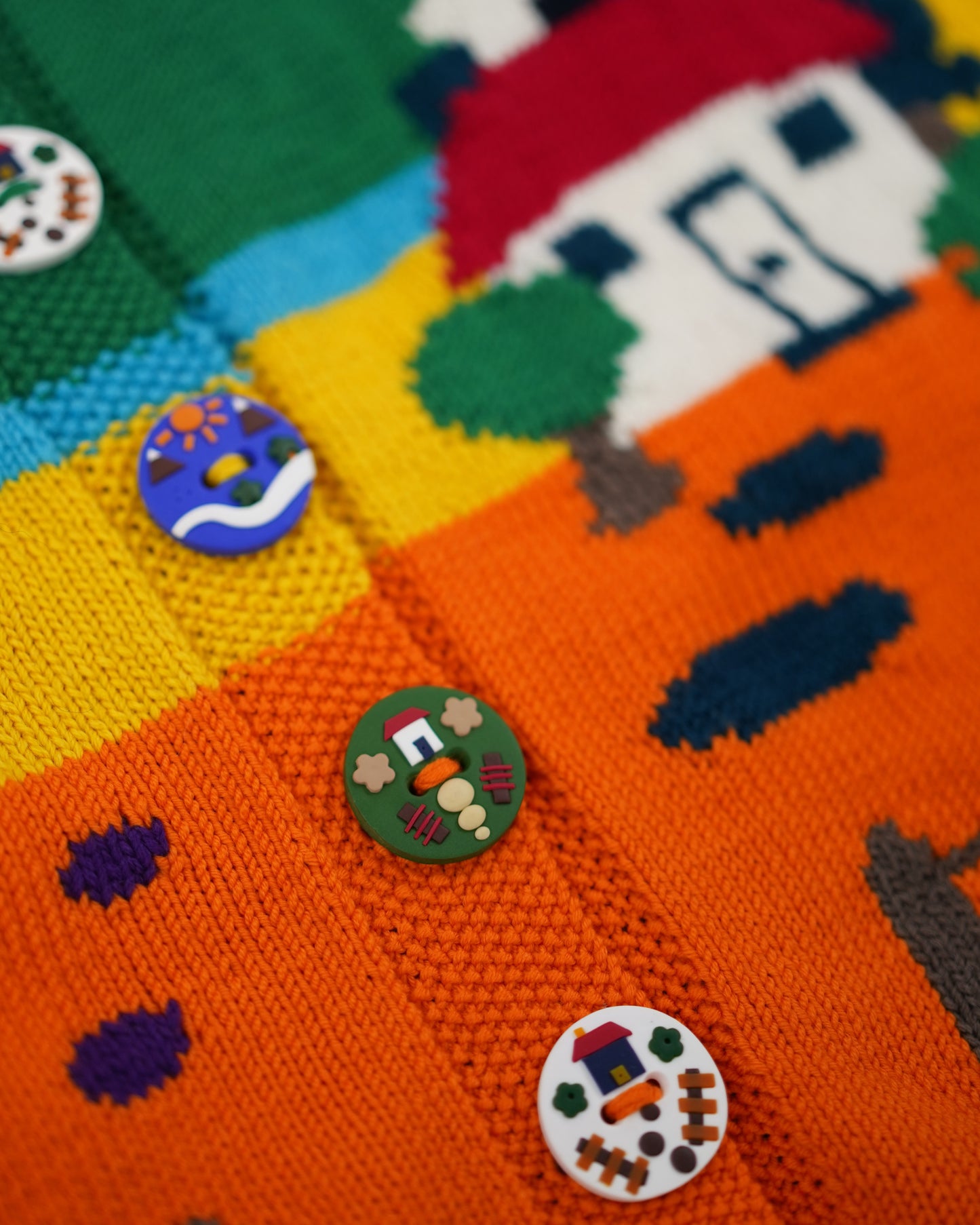 Country Drive Sweater (Hand Knitted)