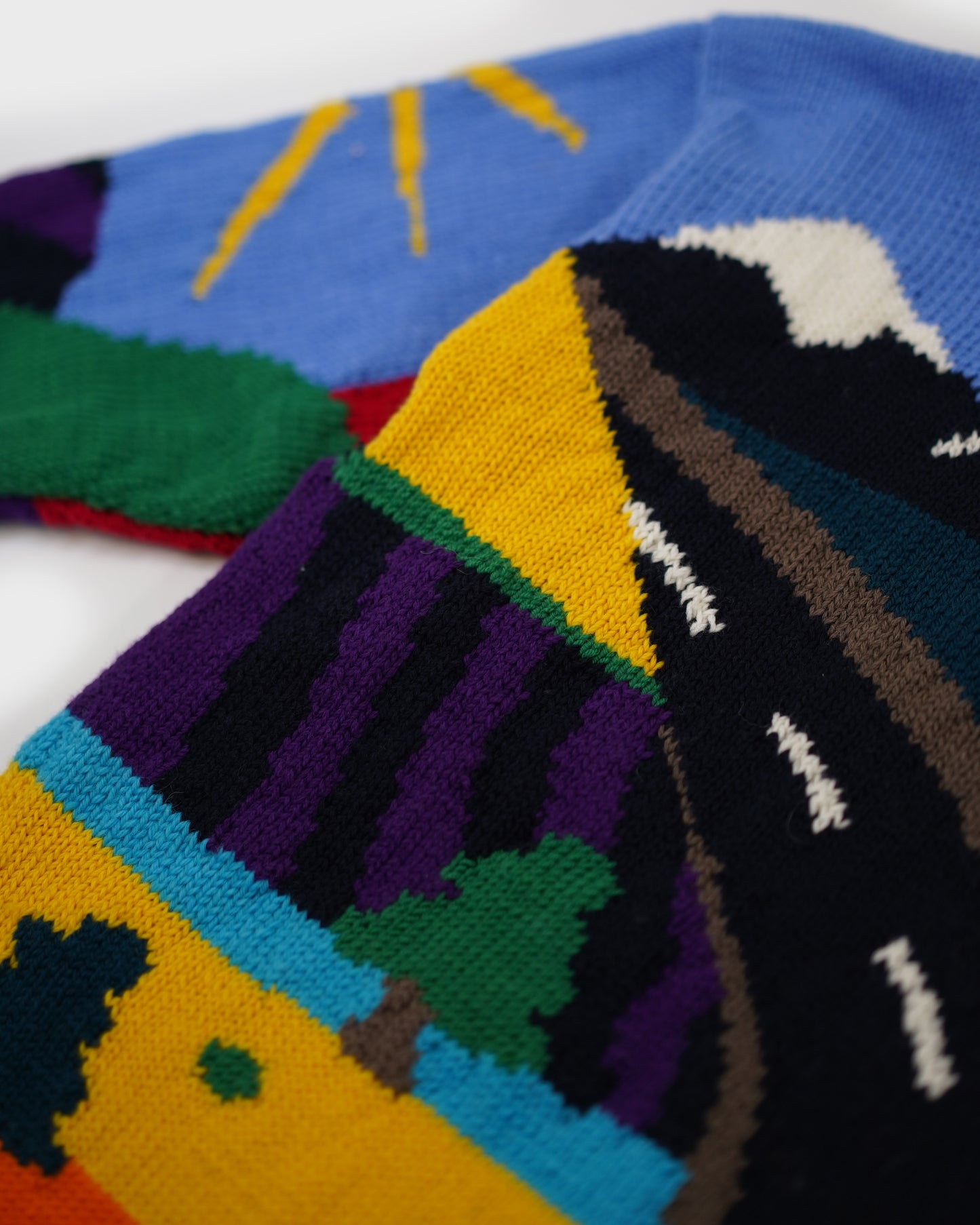 Country Drive Sweater (Hand Knitted)