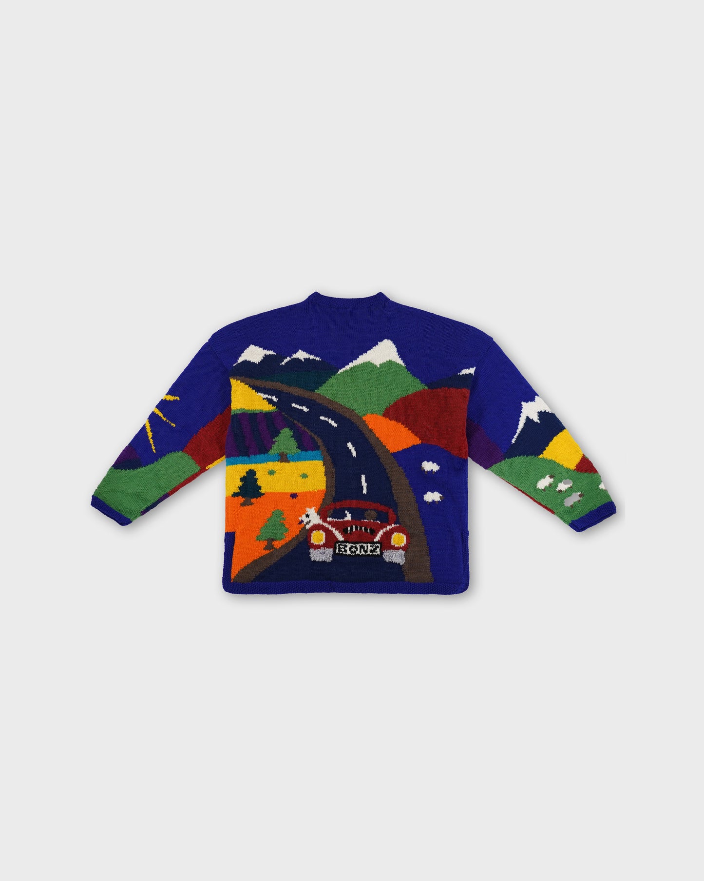 Country Drive Sweater (Hand Knitted)