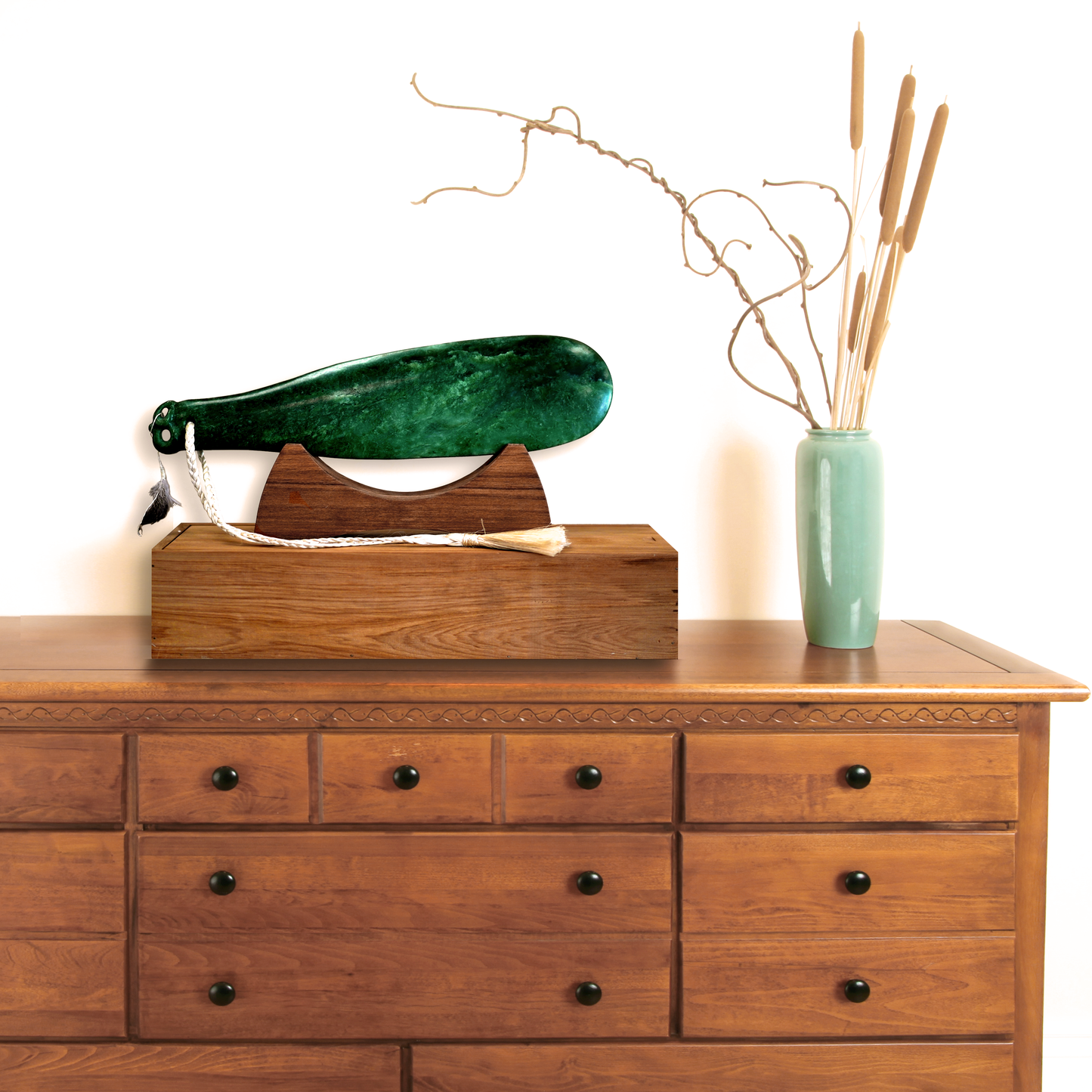 Mere on Plinth (Pounamu)