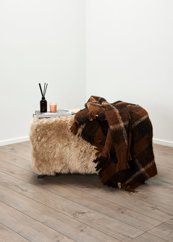 Brushed Alpaca Throw