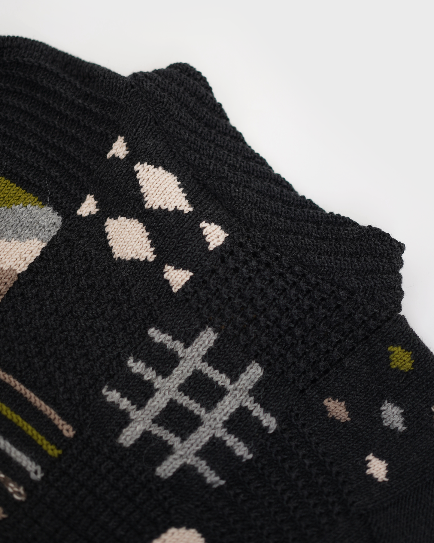 Mixed Patches (Hand Knitted)