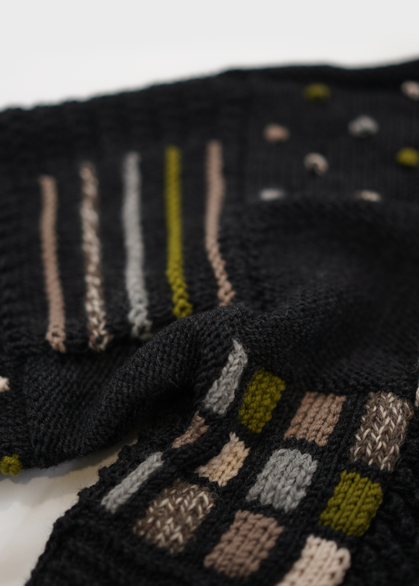 Mixed Patches (Hand Knitted)
