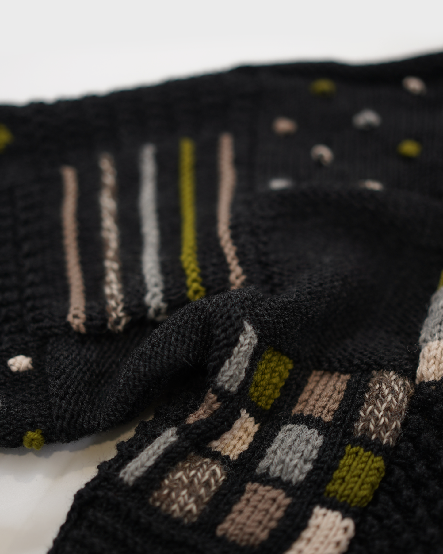 Mixed Patches (Hand Knitted)