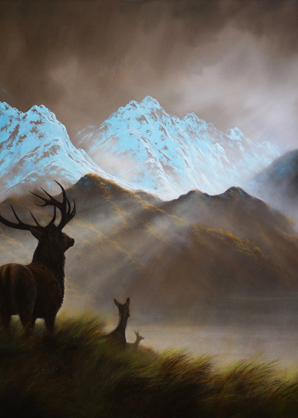 Echoes of Fiordland (Painting)