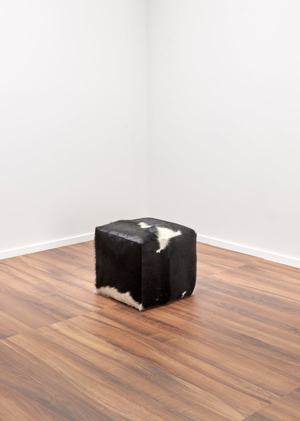 Elfin Cowhide Ottoman