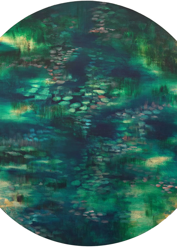 The Luminous Water Garden (Painting)
