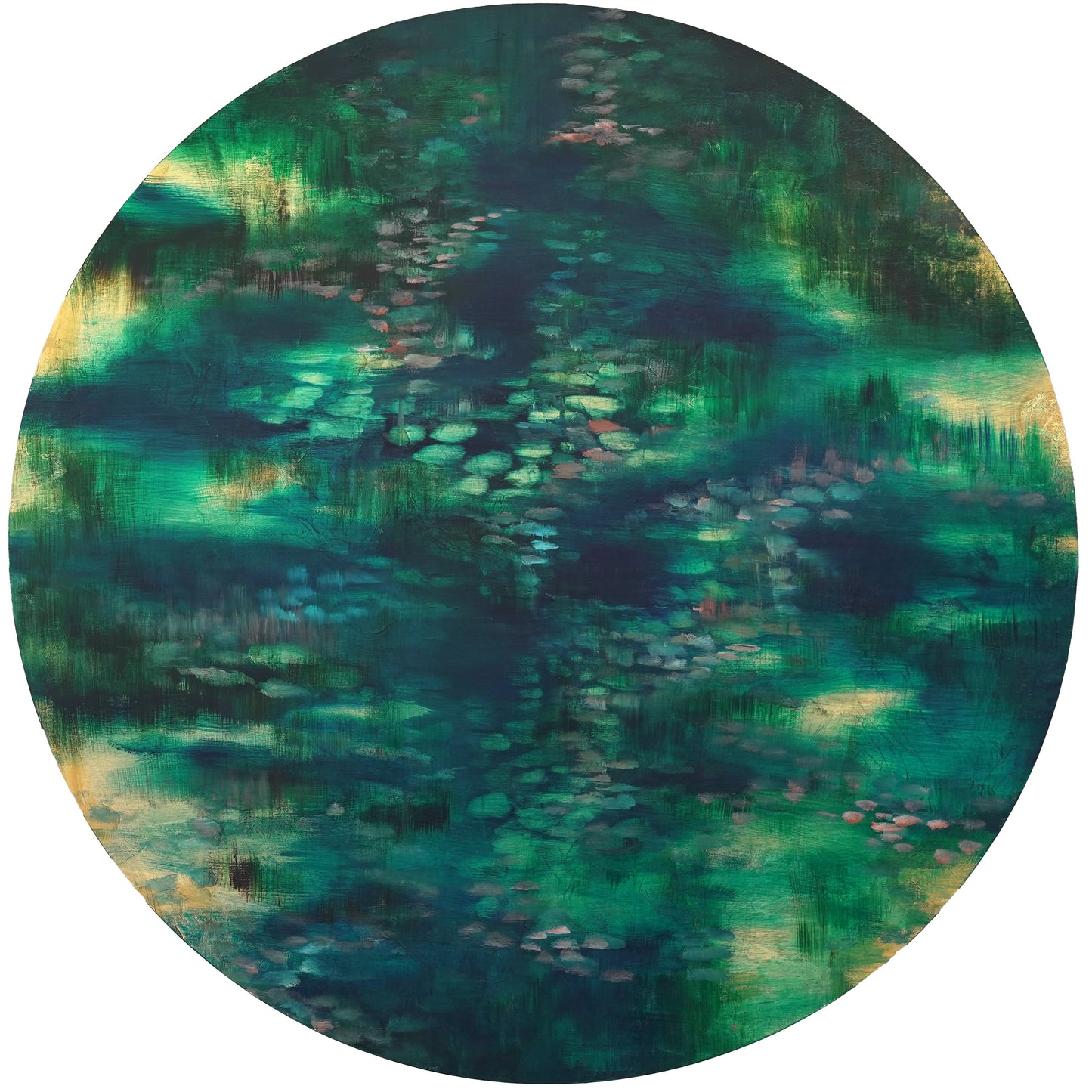 The Luminous Water Garden (Painting)