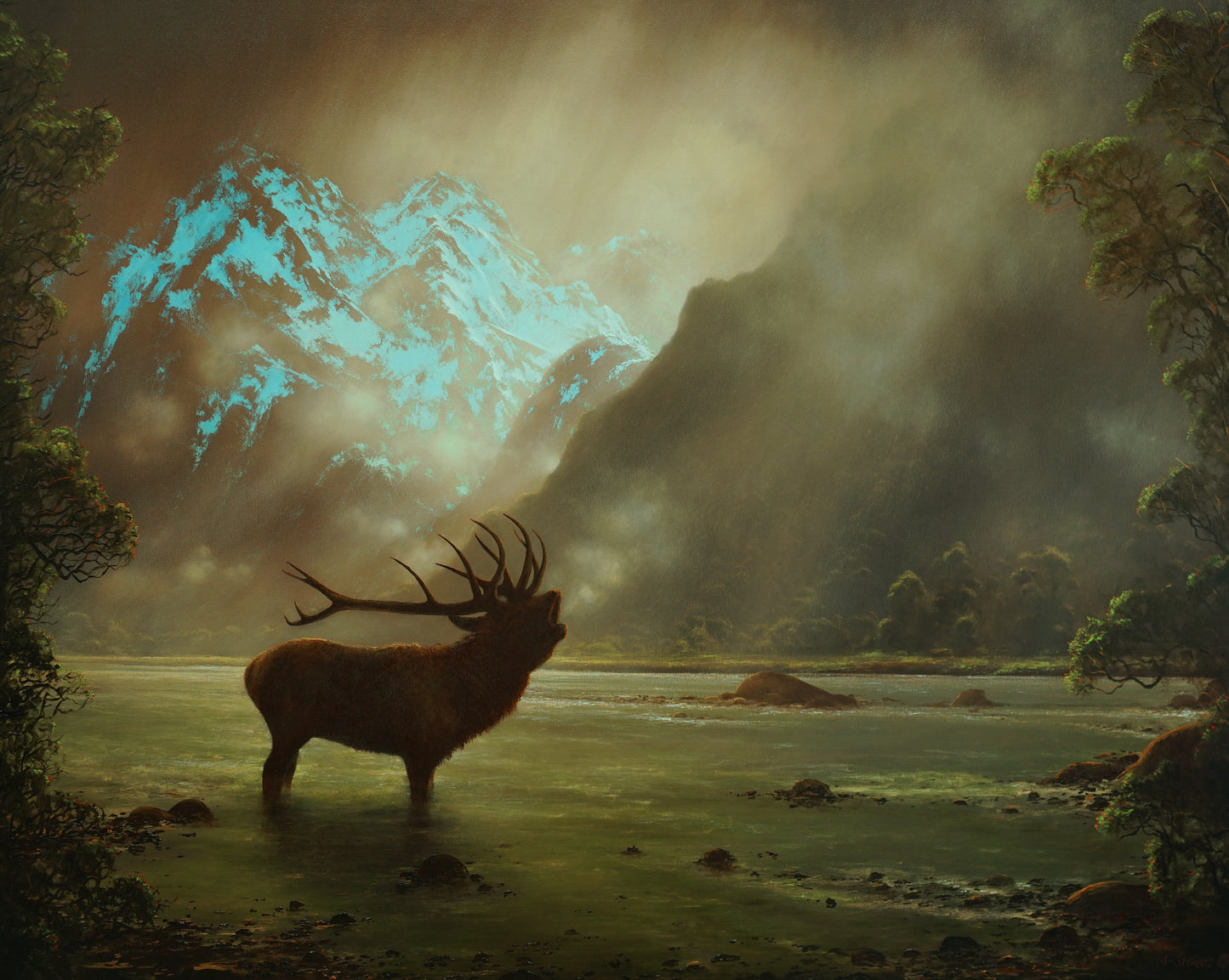 Fiordland Roar (Painting)