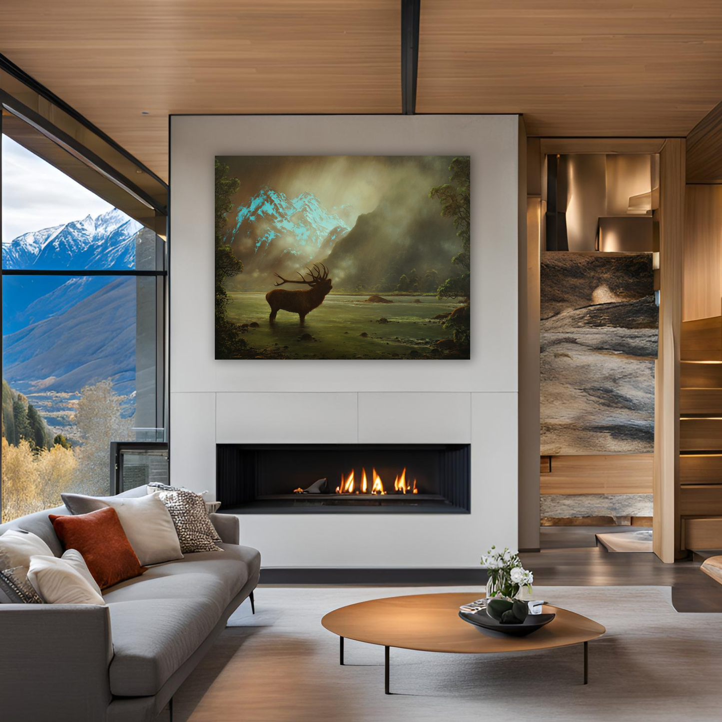 Fiordland Roar (Painting)
