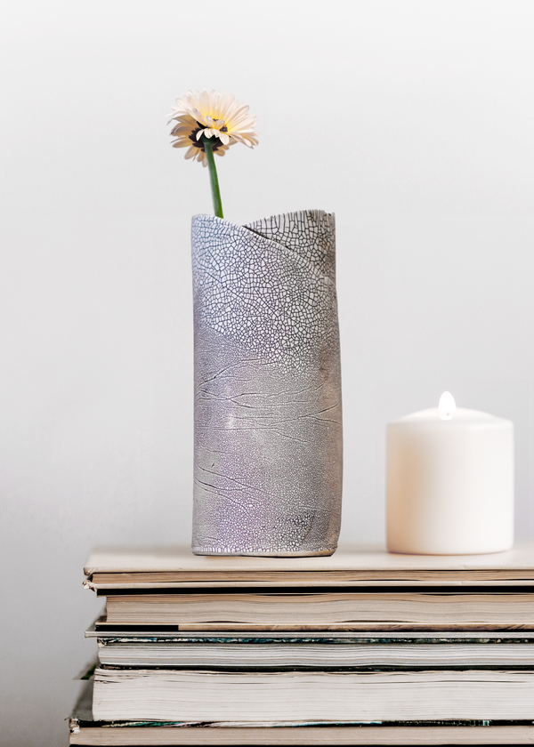Folded Strata Vase 1 (Sculpture)