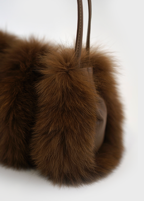 Fox Fur Handbag
