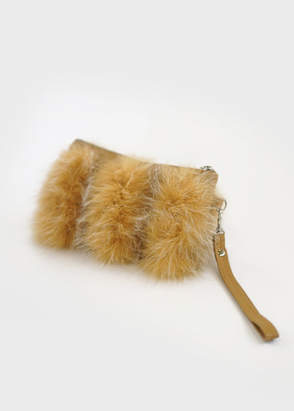 Fox Fur Clutch Bag