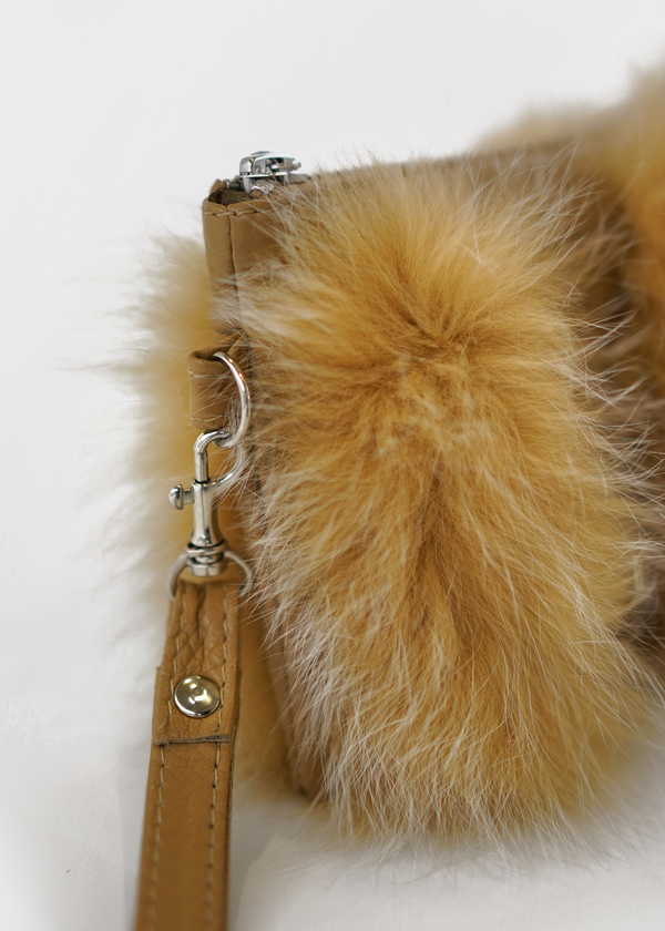 Fox Fur Clutch Bag