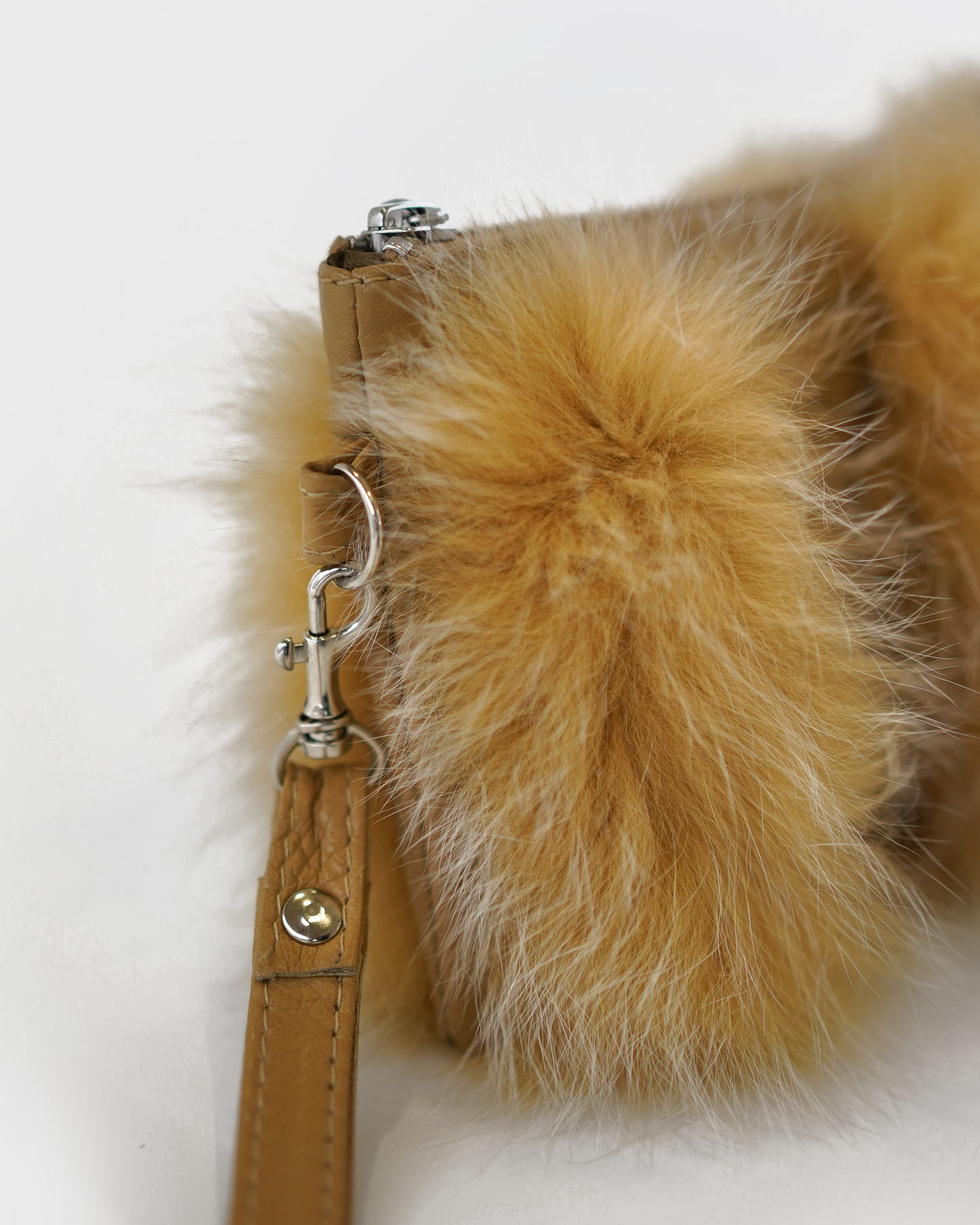 Fox Fur Clutch Bag
