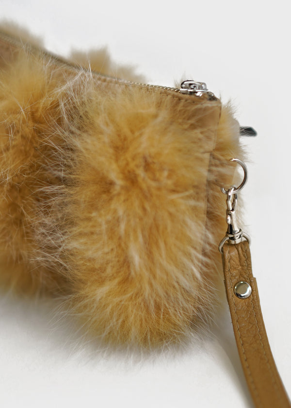 Fox Fur Clutch Bag