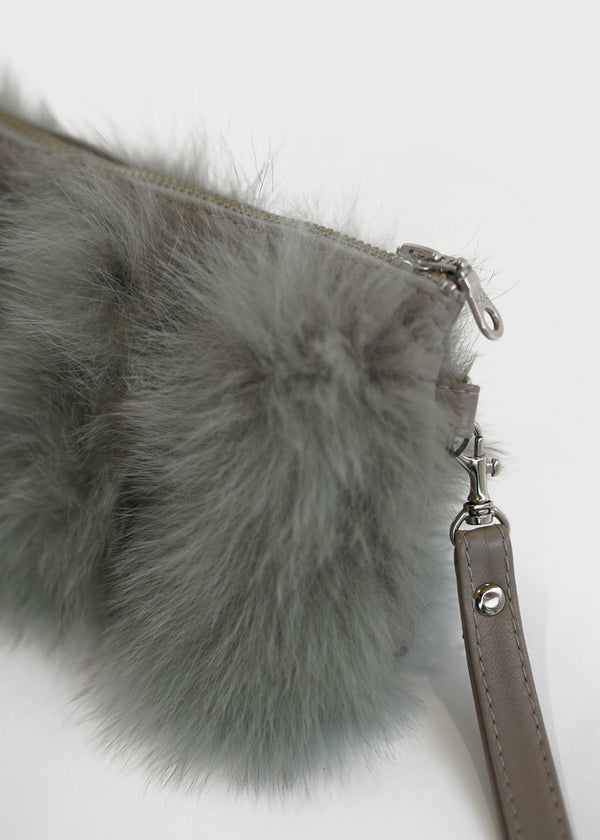 Fox Fur Clutch Bag