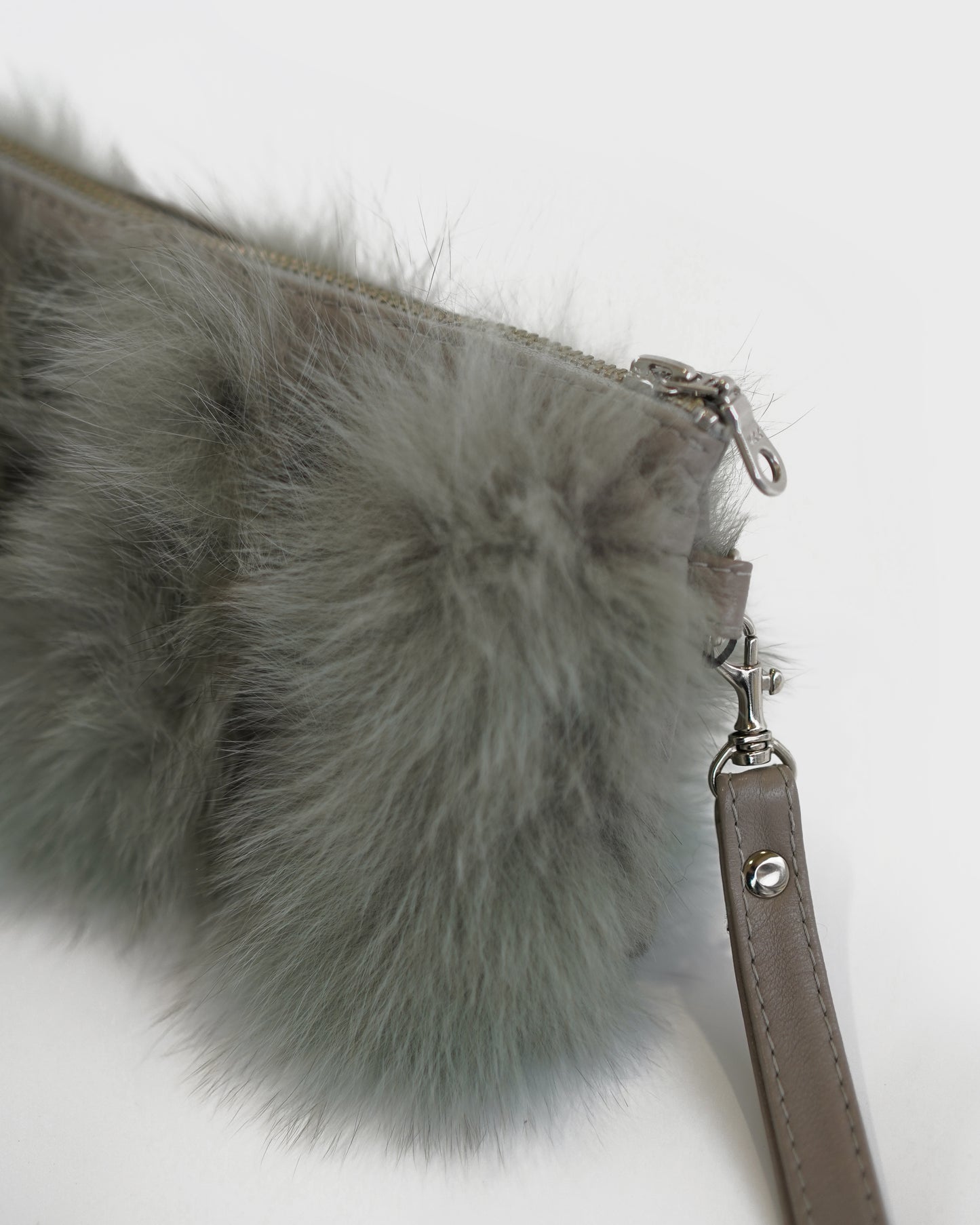 Fox Fur Clutch Bag