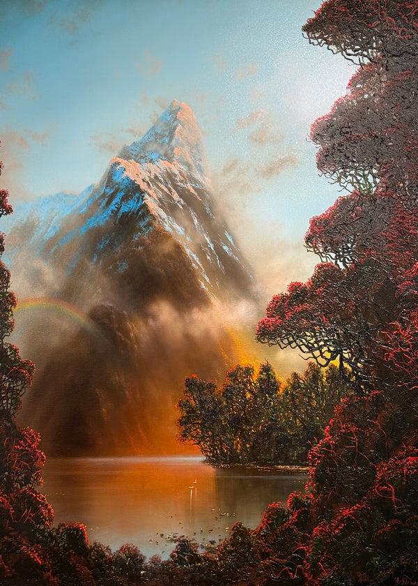 Gentle Giant (Mitre Peak) (Painting)