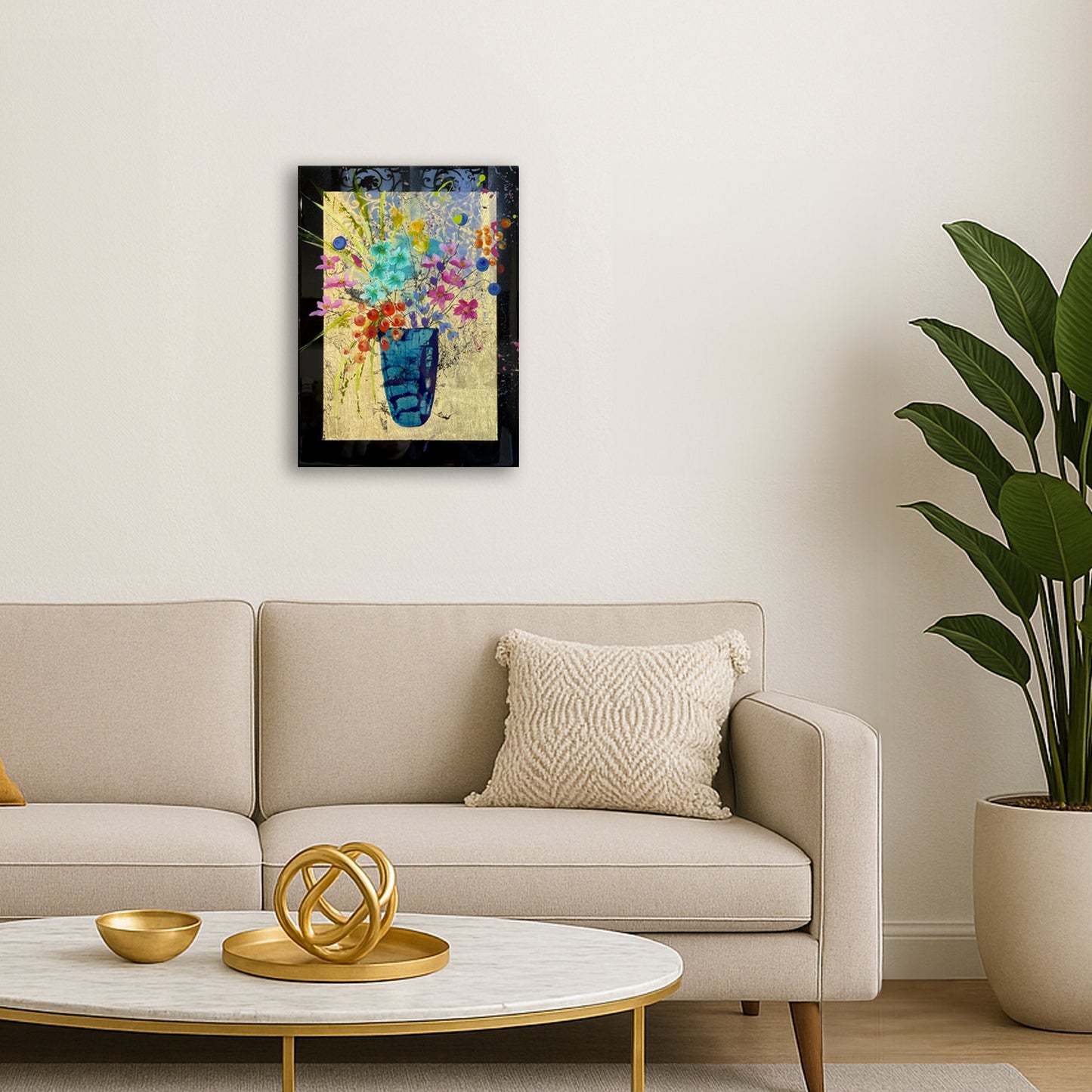 Glamour Posie (Wall Art)