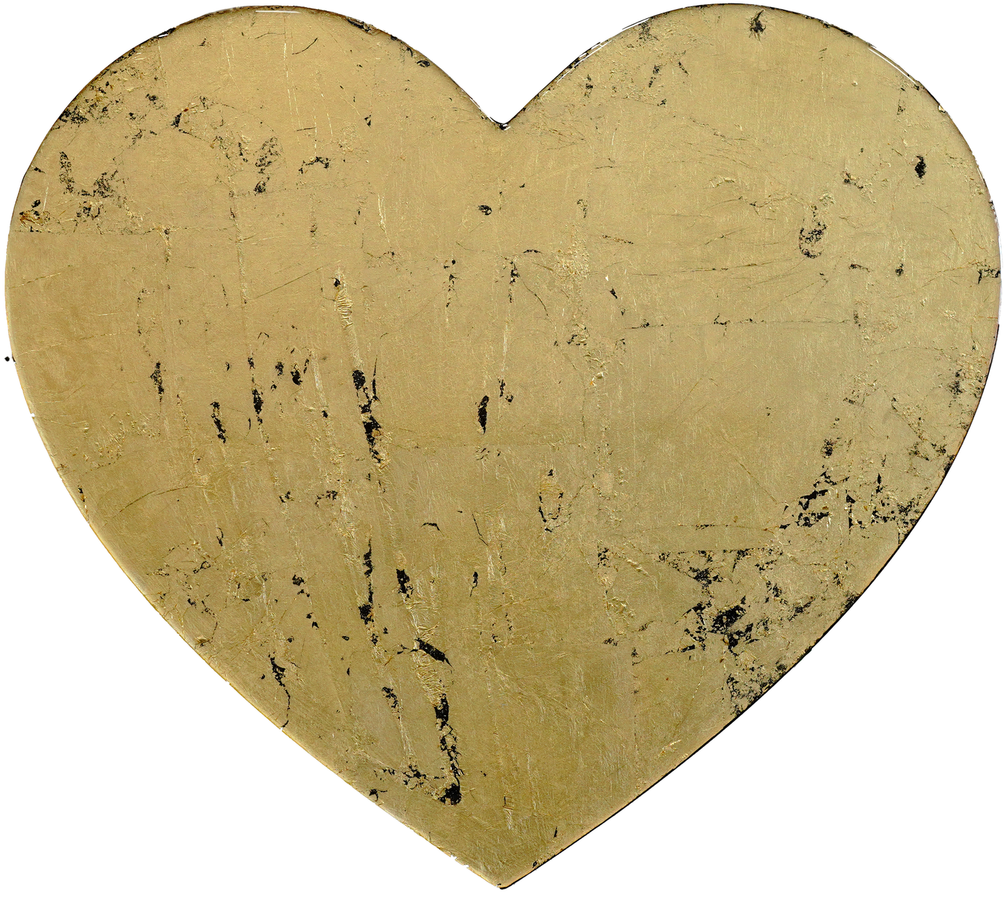 Heart - Gold (Wall Art)
