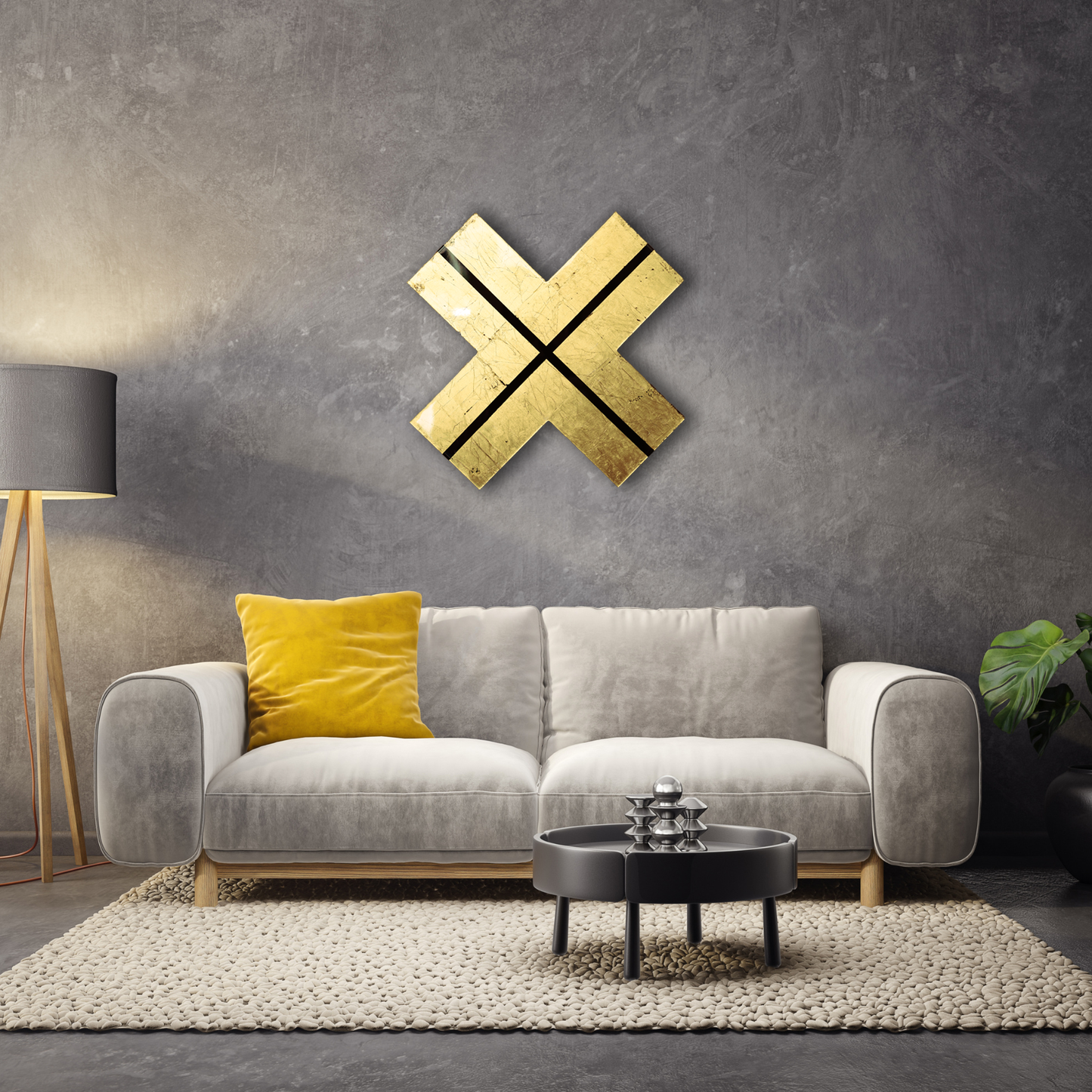 Kiss of Gold (Wall Art) (SOLD)