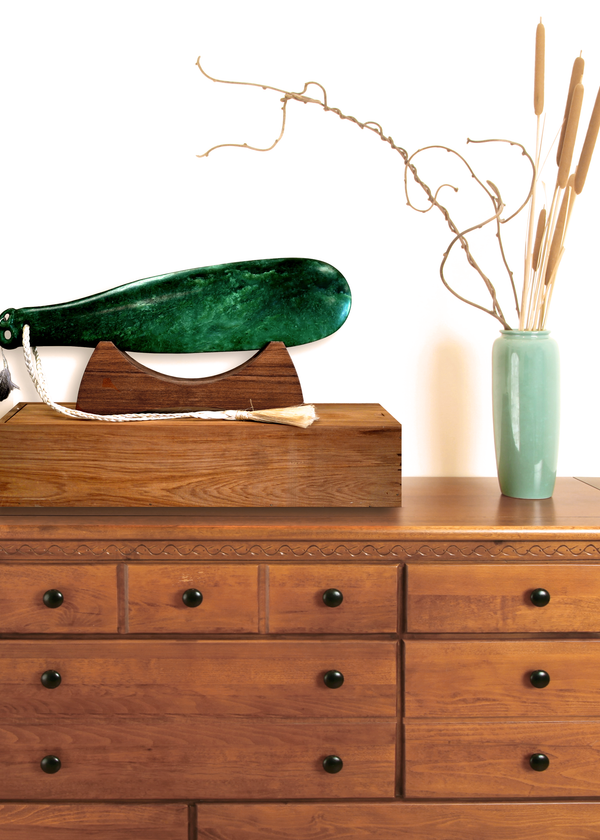 Mere on Plinth (Pounamu)