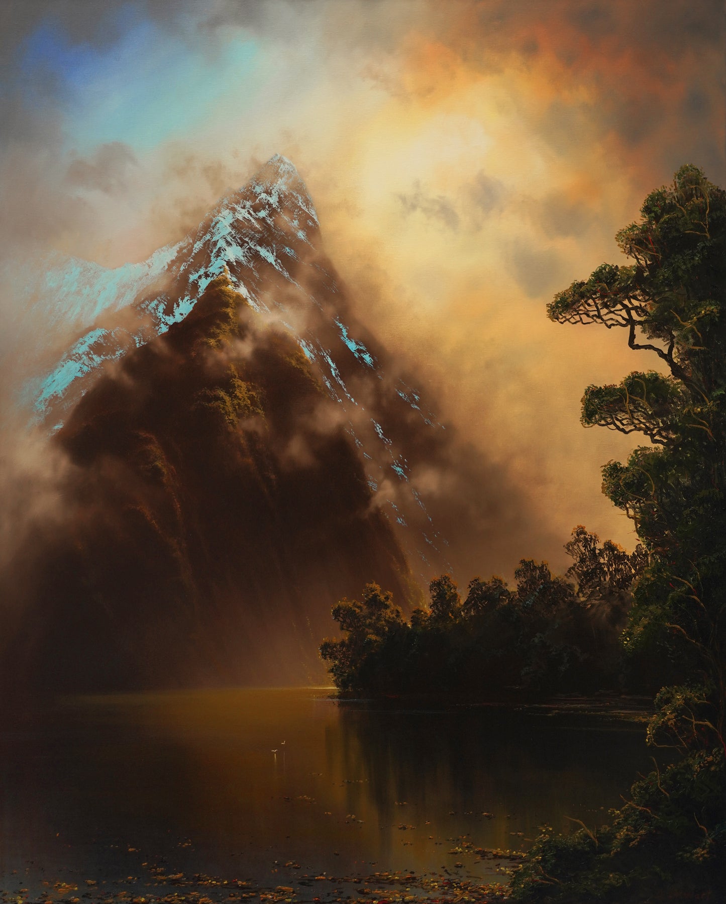 Milford Gold (Painting) (SOLD)