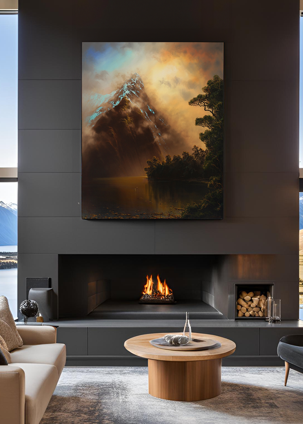 Milford Gold (Painting) (SOLD)