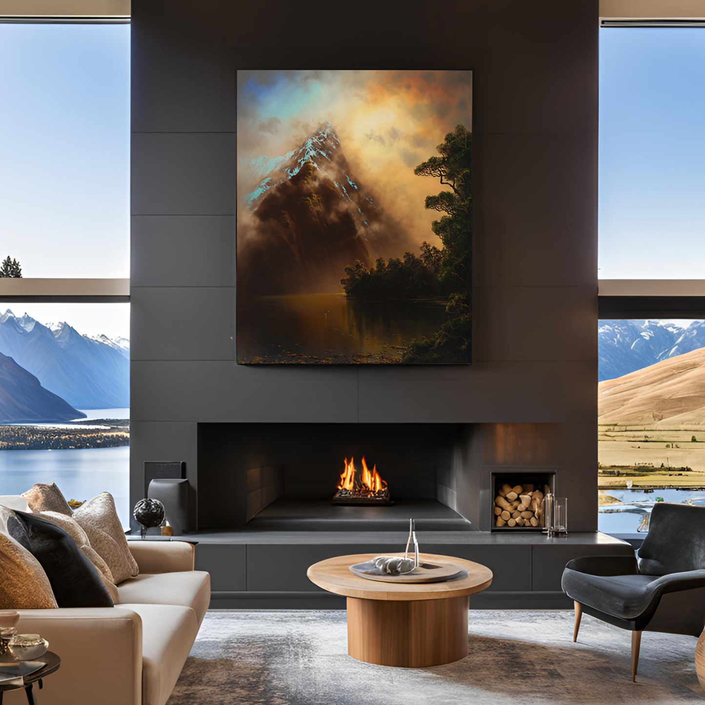 Milford Gold (Painting) (SOLD)