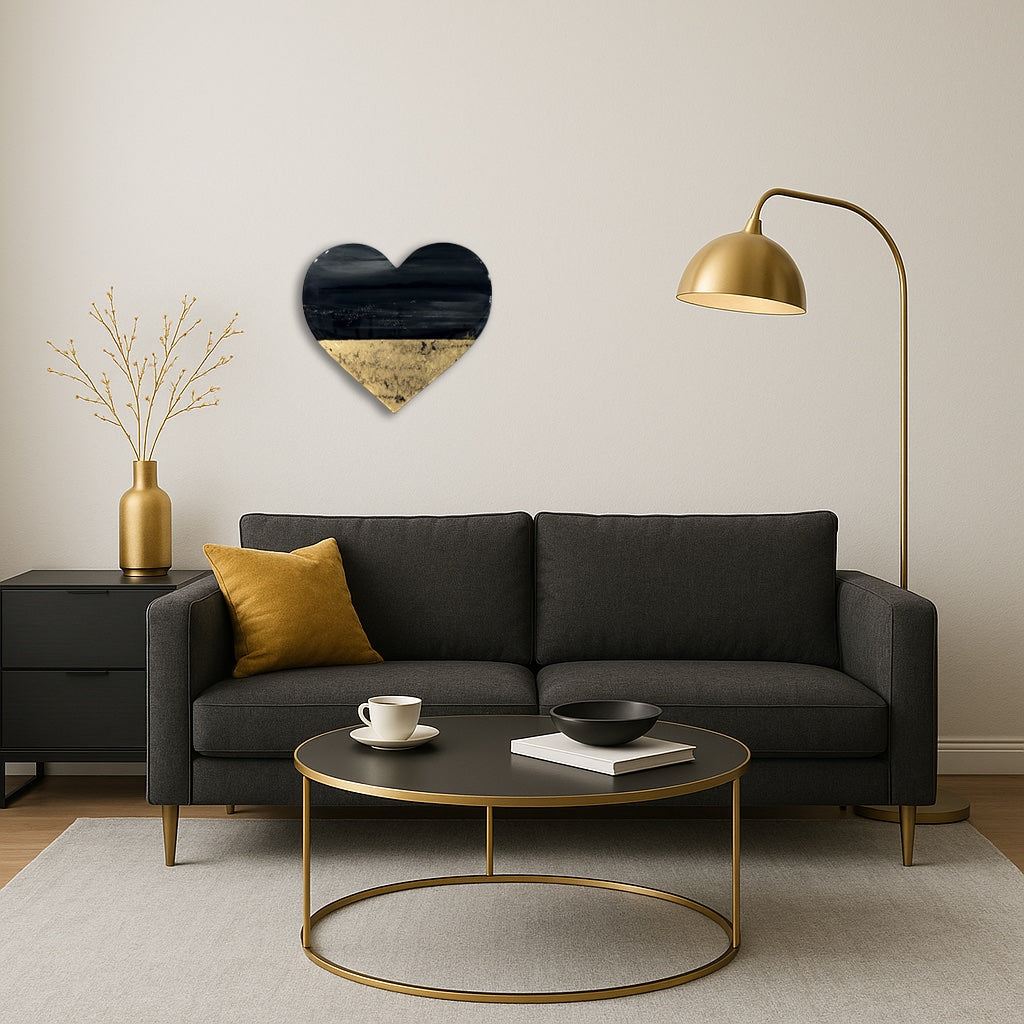 Moonlight Sparkle Heart (Wall Art)
