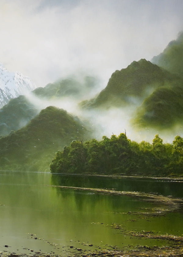 Morning Rains (Painting)