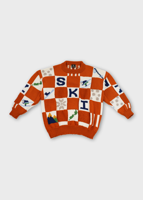 Ski Jumper (Hand-knitted)