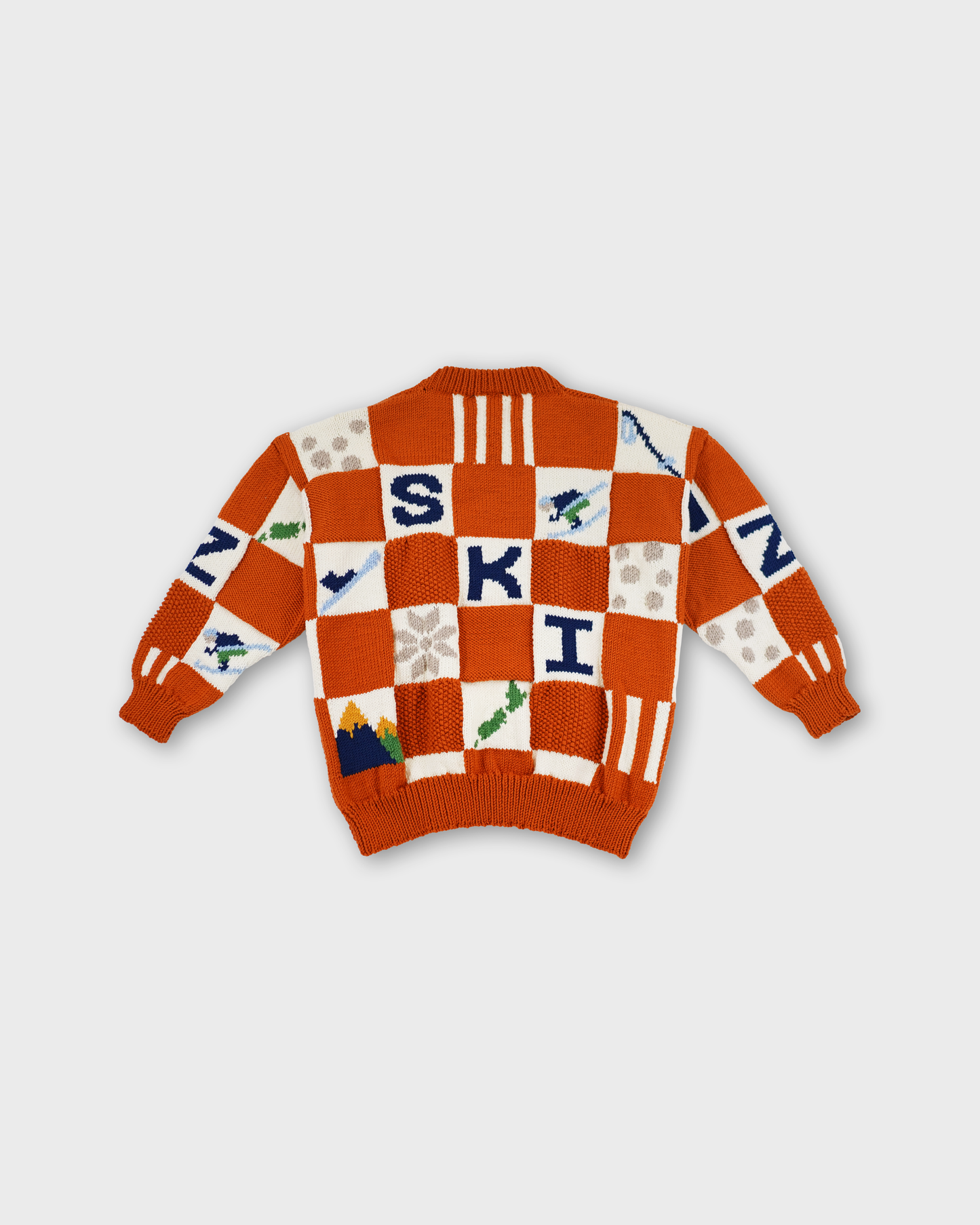 Ski Jumper (Hand-knitted)