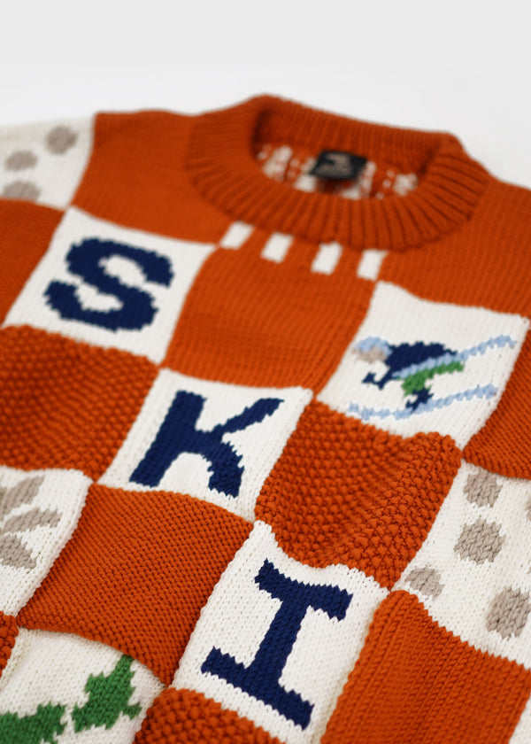 Ski Jumper (Hand-knitted)