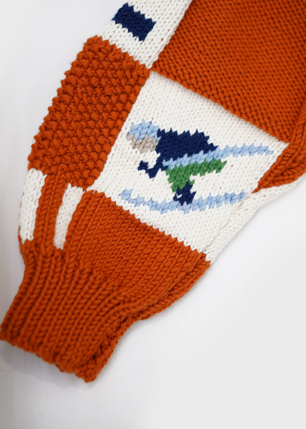 Ski Jumper (Hand-knitted)