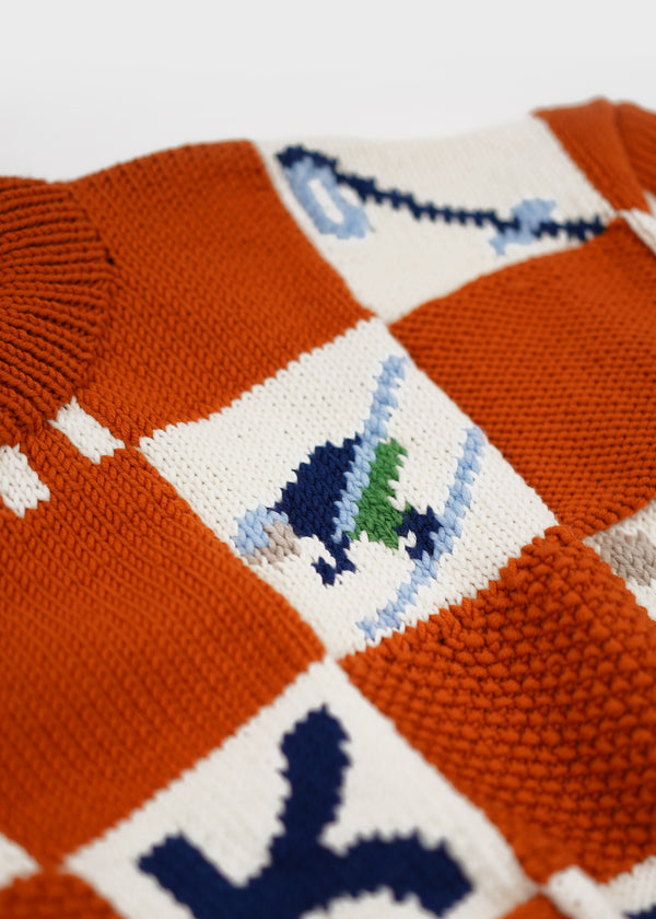 Ski Jumper (Hand-knitted)