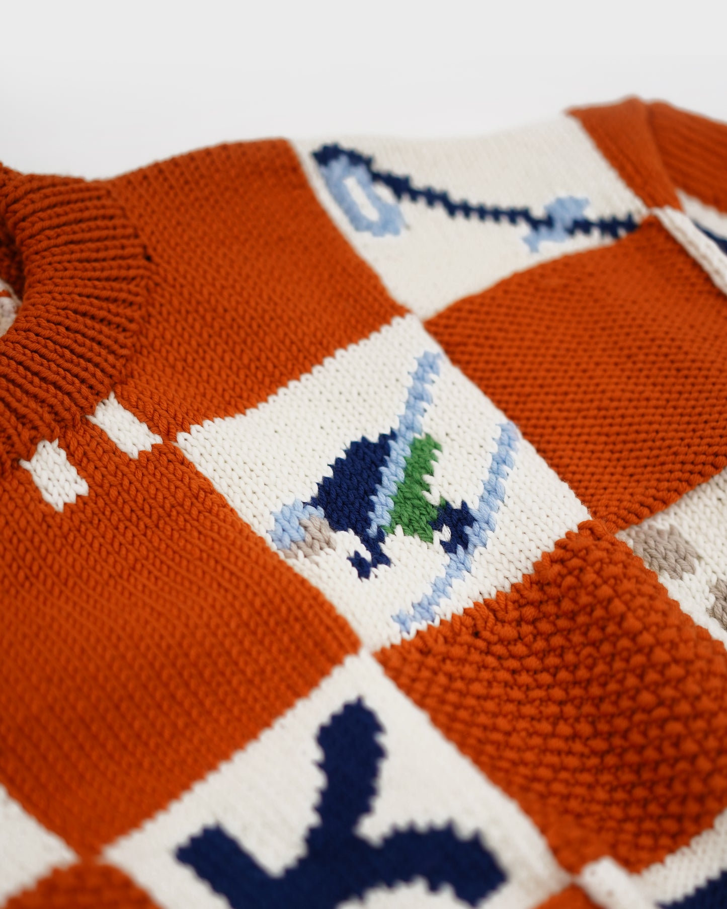 Ski Jumper (Hand-knitted)
