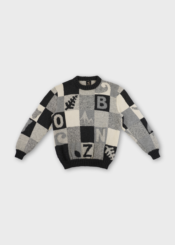 NZ Square (Hand-knitted)