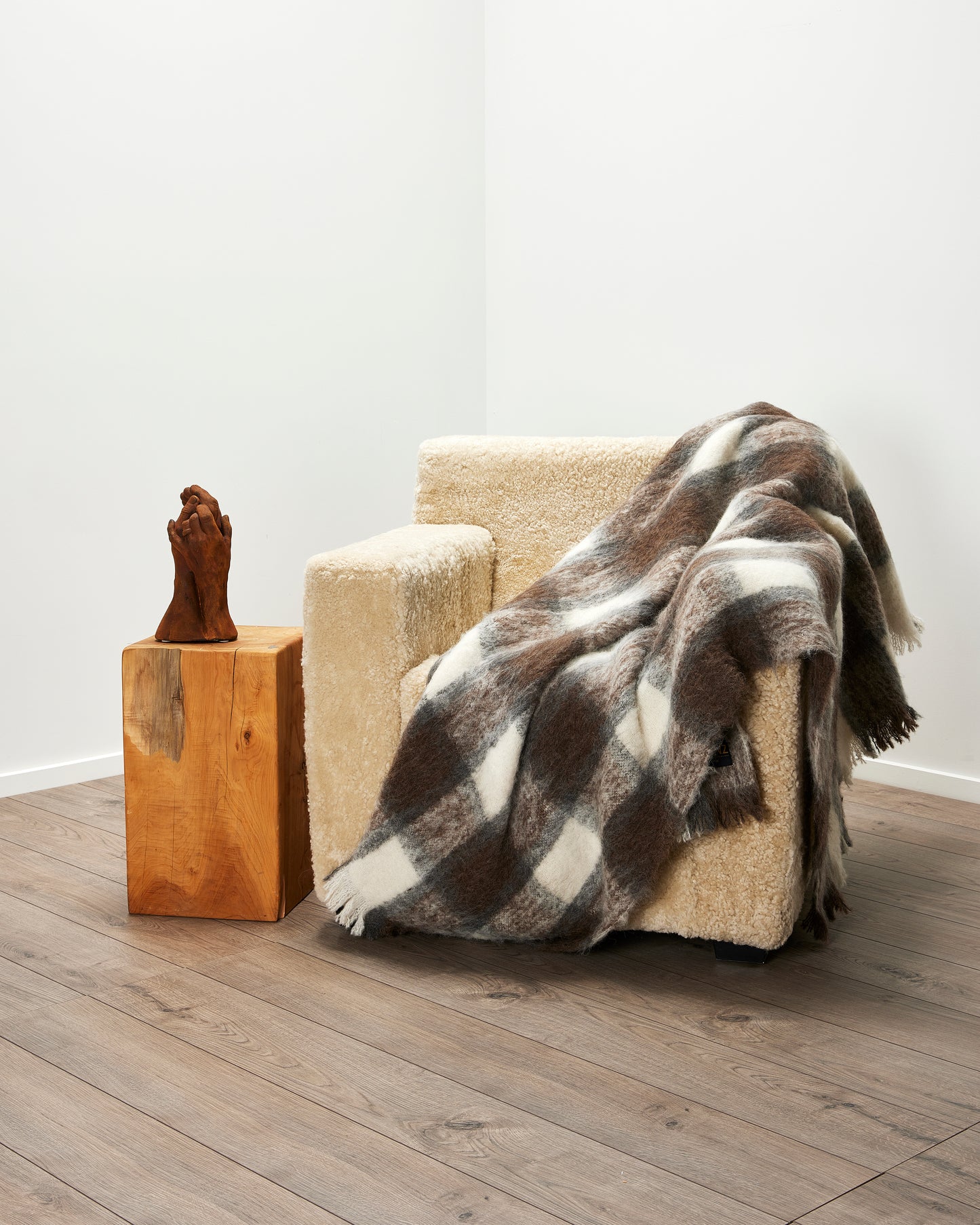 Brushed Alpaca Throw