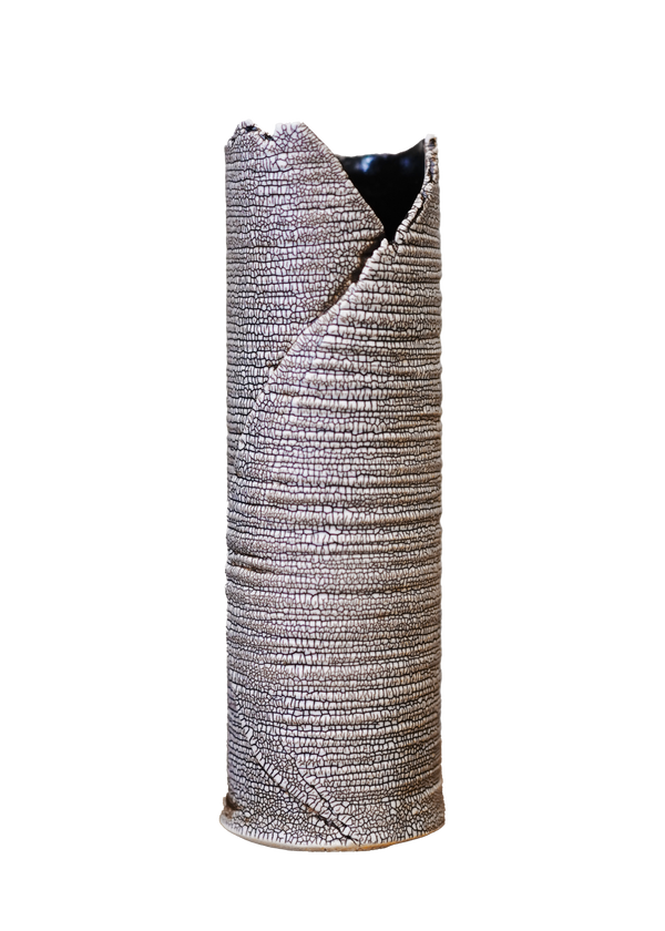 Pottery Strata Vase (Sculpture)
