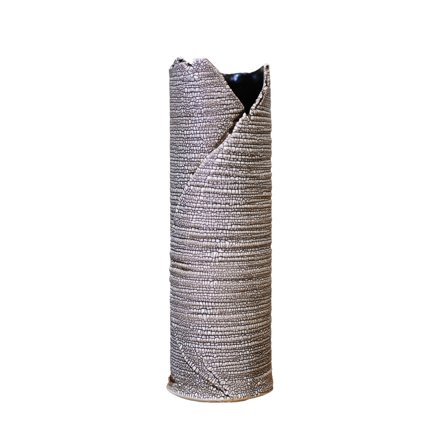 Pottery Strata Vase (Sculpture)