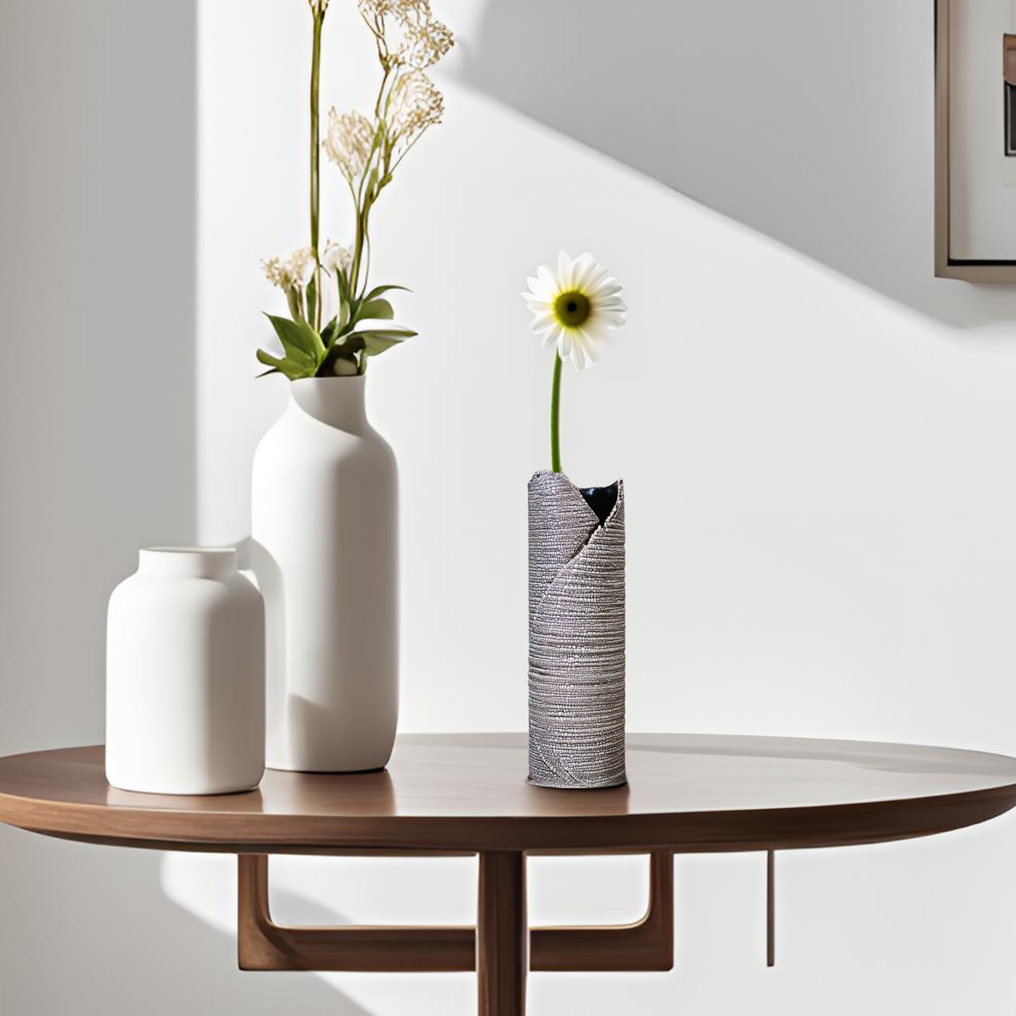 Pottery Strata Vase (Sculpture)