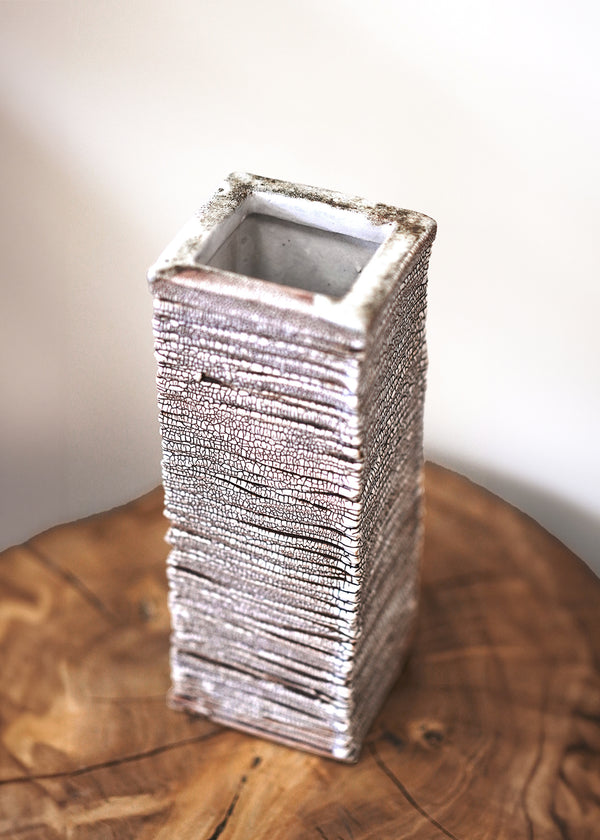 Squared Strata Vase (Sculpture)