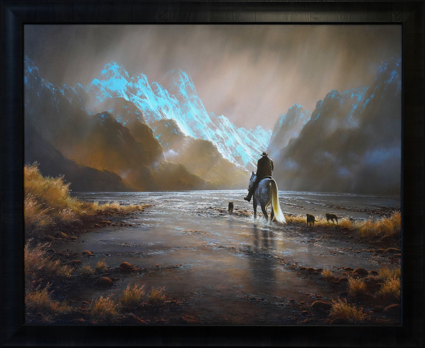 The Return on Dusk (Painting)