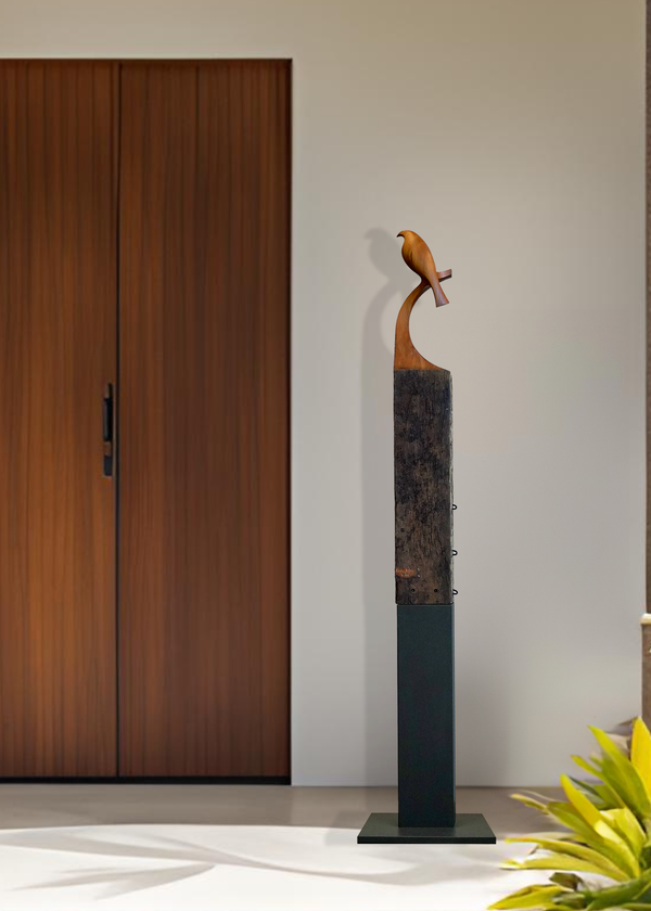 Tieke/Saddleback (Sculpture) (Sold)