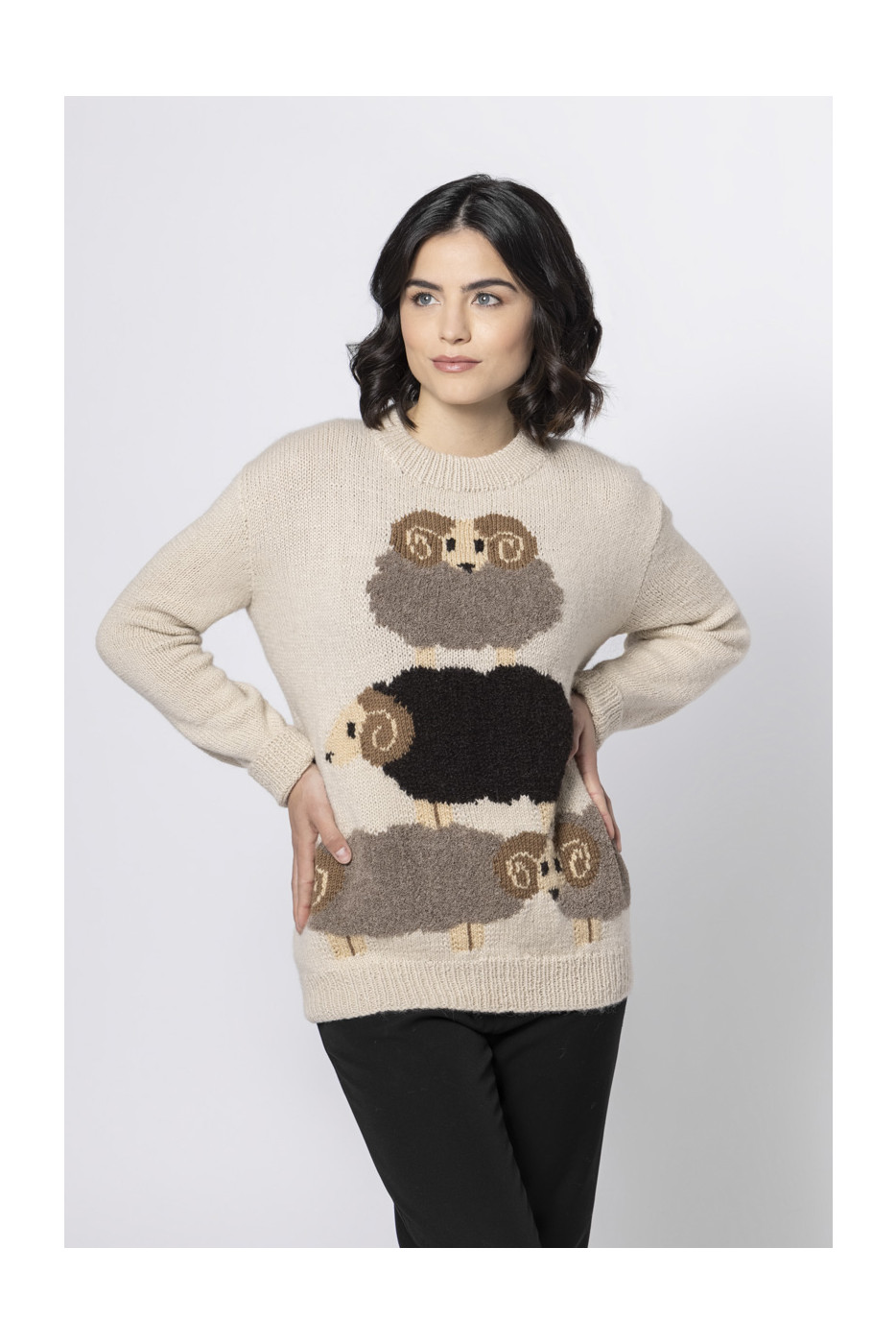 Black Sheep Sweater Womens Knitwear NZ Womens Knitwear BONZ