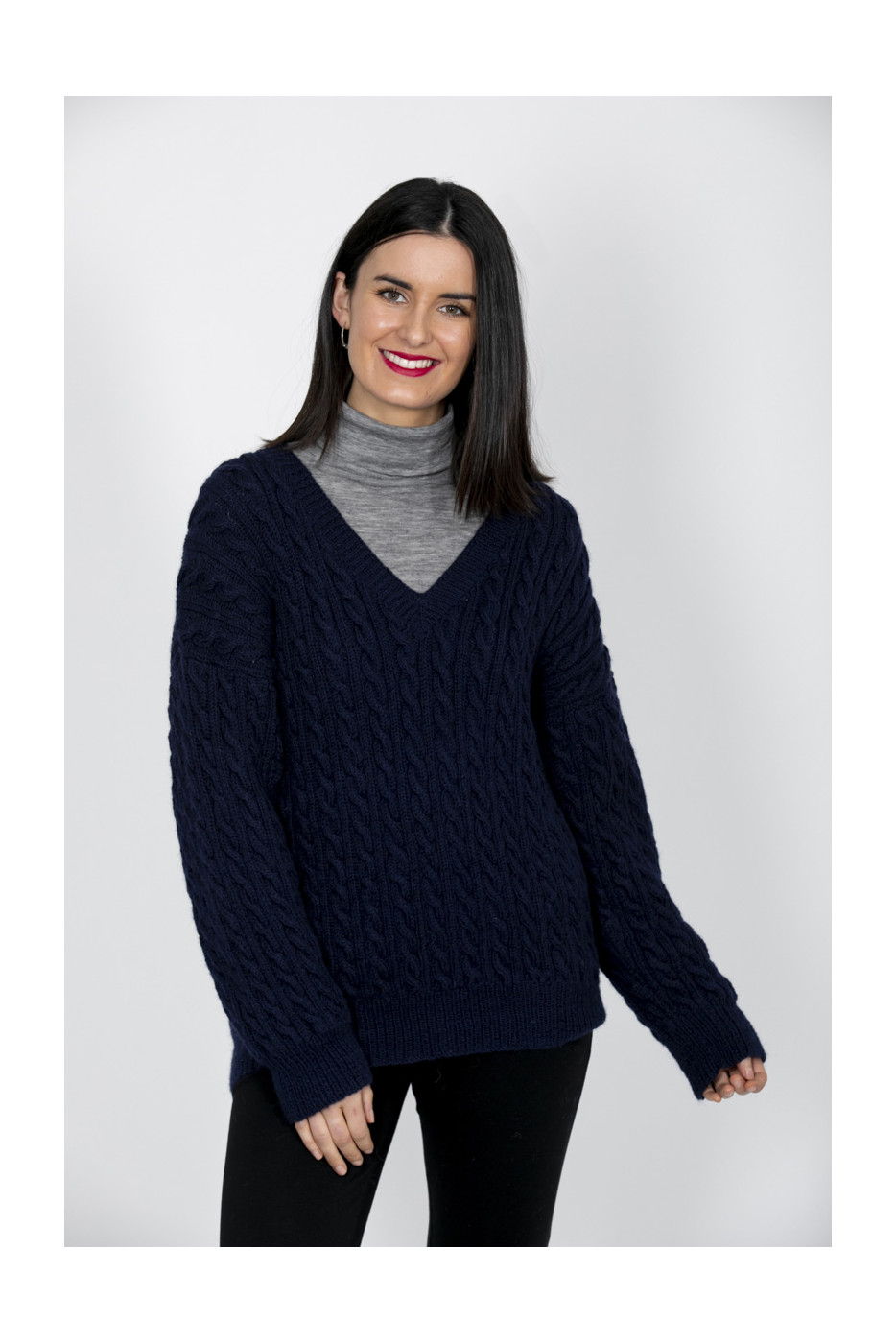 Knitwear v neck outlet